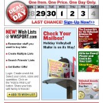 Online Sports Retailer Marketing Email