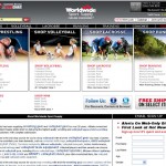 Online Sporting Goods Retailer Website