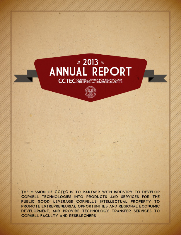 Option for the Cover for the 2013 CCTEC Annual Report