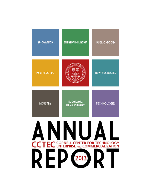 Cover for the 2013 CCTEC Annual Report