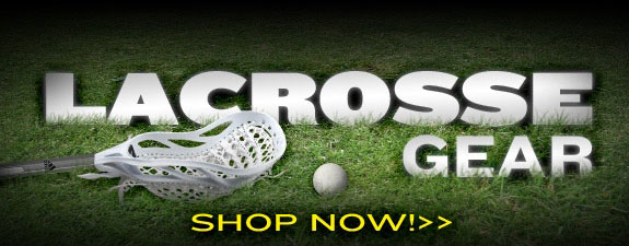 Banner ad for a new line of lacrosse gear.
